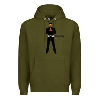 Army Green tom jones 03 Premium Hoodie - linhVisuals