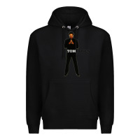 Black tom jones 03 Premium Hoodie - linhVisuals