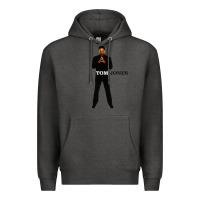 Charcoal Heather tom jones 03 Premium Hoodie - linhVisuals