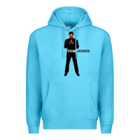 Ocean Blue tom jones 03 Premium Hoodie - linhVisuals