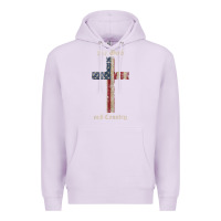 Lilac for god and country cross american flag faith us patriotic tank top Premium Hoodie - linhVisuals