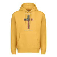 Mustard for god and country cross american flag faith us patriotic tank top Premium Hoodie - linhVisuals