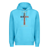 Ocean Blue for god and country cross american flag faith us patriotic tank top Premium Hoodie - linhVisuals