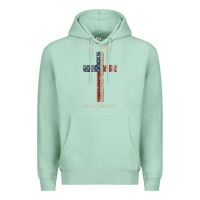 Seafoam for god and country cross american flag faith us patriotic tank top Premium Hoodie - linhVisuals