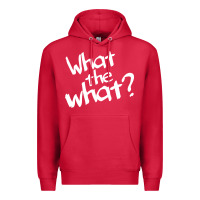 Cardinal what the what Premium Hoodie - linhVisuals