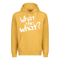 Mustard what the what Premium Hoodie - linhVisuals