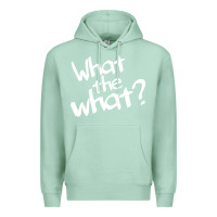 Seafoam what the what Premium Hoodie - linhVisuals