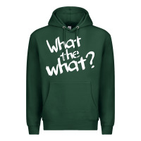 Sports Green what the what Premium Hoodie - linhVisuals