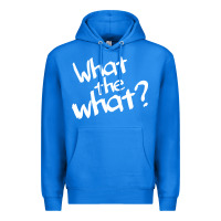 True Royal what the what Premium Hoodie - linhVisuals