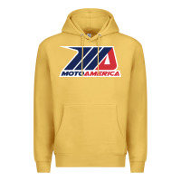 Antique Gold moto america Premium Hoodie - linhVisuals
