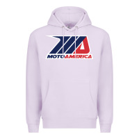 Lilac moto america Premium Hoodie - linhVisuals