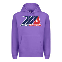 Purple moto america Premium Hoodie - linhVisuals