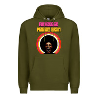 Army Green parliament funkadelic and george clinton müsïc Premium Hoodie - linhVisuals