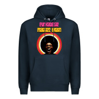 Navy parliament funkadelic and george clinton müsïc Premium Hoodie - linhVisuals