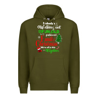 Army Green family christmas vacation pajamas Premium Hoodie - linhVisuals