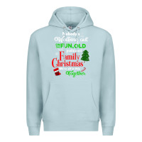 Blue Mist family christmas vacation pajamas Premium Hoodie - linhVisuals