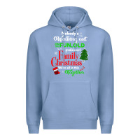 Colony Blue family christmas vacation pajamas Premium Hoodie - linhVisuals