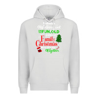 Dove Grey family christmas vacation pajamas Premium Hoodie - linhVisuals