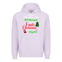 Lilac family christmas vacation pajamas Premium Hoodie - linhVisuals