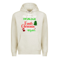 Oatmeal Heather family christmas vacation pajamas Premium Hoodie - linhVisuals
