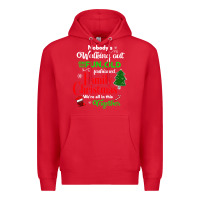 Red family christmas vacation pajamas Premium Hoodie - linhVisuals