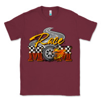 Burgundy Race mom Mother's Day Classic Tee - FaDigitalArtStudio