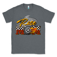 Charcoal Heather Race mom Mother's Day Classic Tee - FaDigitalArtStudio