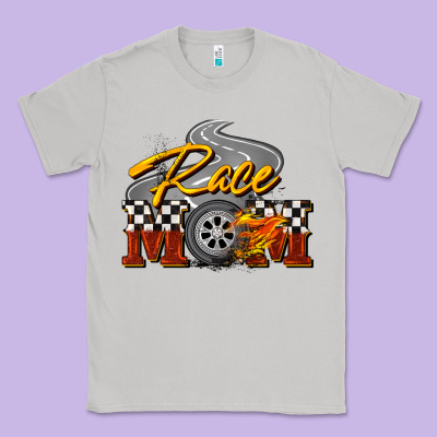 Race Mom Mother's Day Classic Tee Designed By Fadigitalartstudio