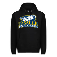 Black la salle Premium Hoodie - linhVisuals