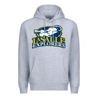 Heather Grey la salle Premium Hoodie - linhVisuals