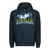 Navy la salle Premium Hoodie - linhVisuals