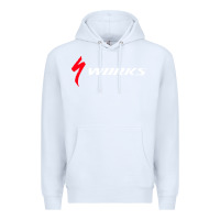 White Specialized Bikes Bicycle Premium Hoodie - linhVisuals