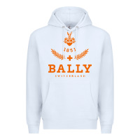 White bally Premium Hoodie - linhVisuals
