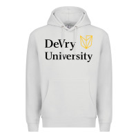 Dove Grey devry advantage academy vectorized Premium Hoodie - linhVisuals