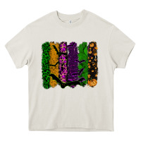 Cream halloween brushstroke Heavy Core Tee - RanaPortraitStore