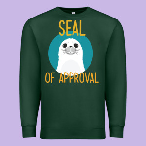 Seal Of Approval Premium Sweatshirt Designed By Bettercallsaul