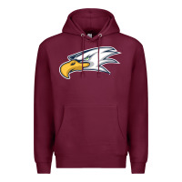 Burgundy eagle high school Premium Hoodie - linhVisuals