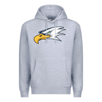 Heather Grey eagle high school Premium Hoodie - linhVisuals