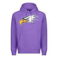 Purple eagle high school Premium Hoodie - linhVisuals