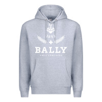 Heather Grey bally Premium Hoodie - linhVisuals