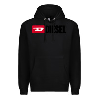 Black Diesel Premium Hoodie - linhVisuals