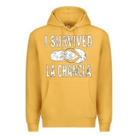 Mustard I survived la chancla Premium Hoodie - linhVisuals