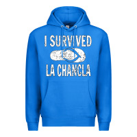 True Royal I survived la chancla Premium Hoodie - linhVisuals