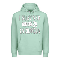 Seafoam I survived la chancla Premium Hoodie - linhVisuals