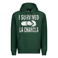 Sports Green I survived la chancla Premium Hoodie - linhVisuals