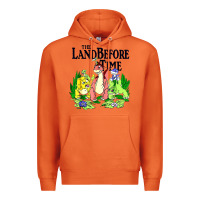 Carrot land before time pastel dinosaur friends Premium Hoodie - linhVisuals