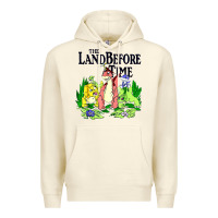 Sandshell land before time pastel dinosaur friends Premium Hoodie - linhVisuals