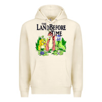 Tofu land before time pastel dinosaur friends Premium Hoodie - linhVisuals