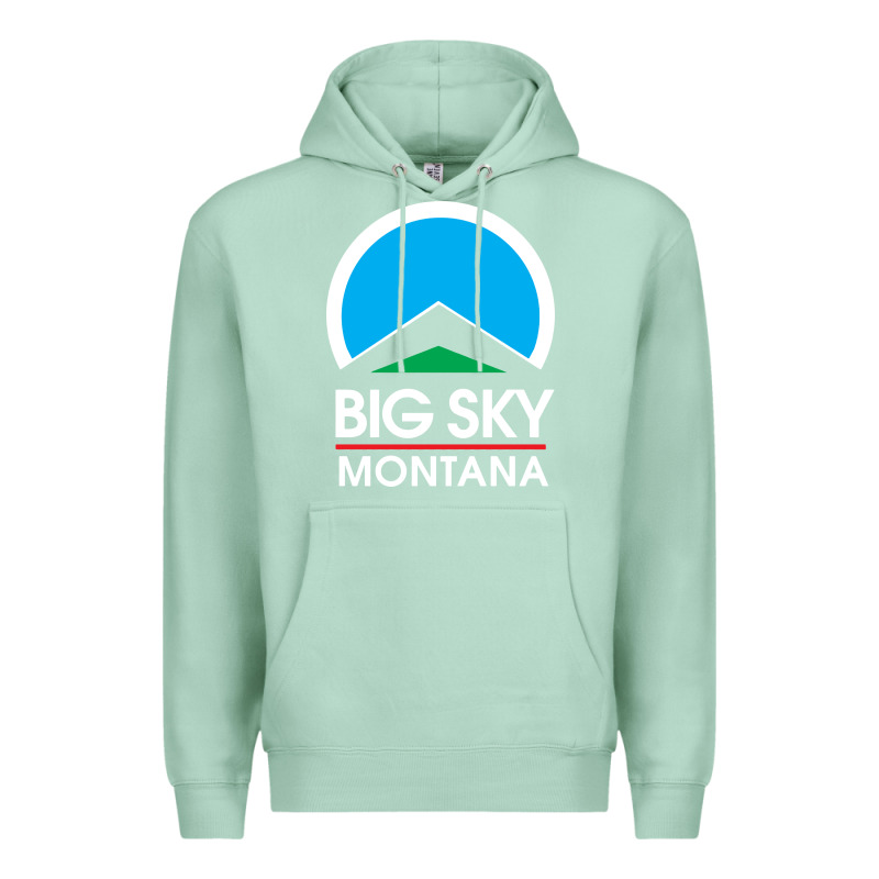 Big Sky Montana Premium Hoodie by linhVisuals | Teevron