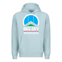 Blue Mist big sky montana Premium Hoodie - linhVisuals